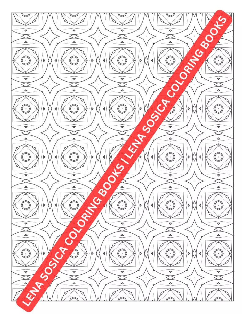 Amazing Patterns Coloring Book: Discover Tranquility - Adult Coloring Book for Mindfulness and Relaxation Preview