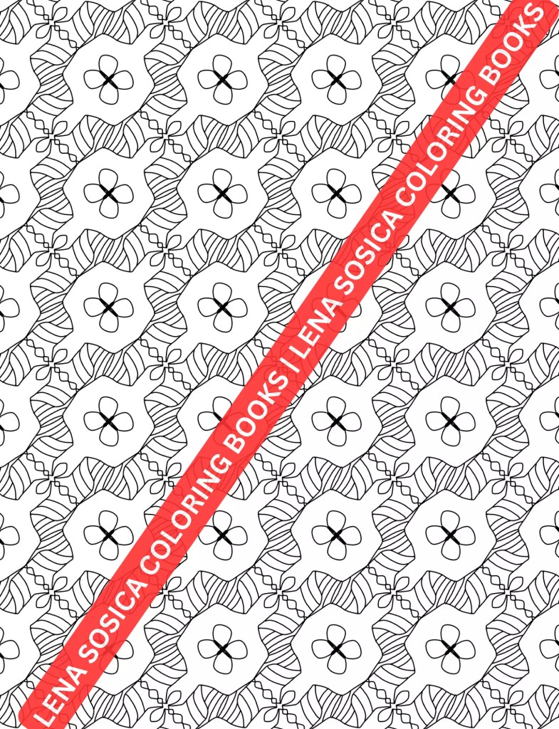 Mindful Patterns Coloring Book: Embark on a Serene Journey of Symmetrical Patterns for Stress Relief, Relaxation, and Inner Harmony Preview