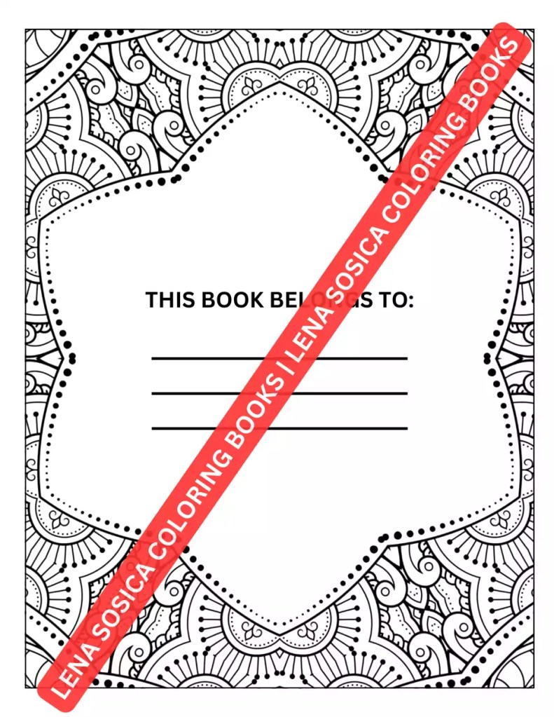 Fantastic Mandalas Coloring Book Preview 1