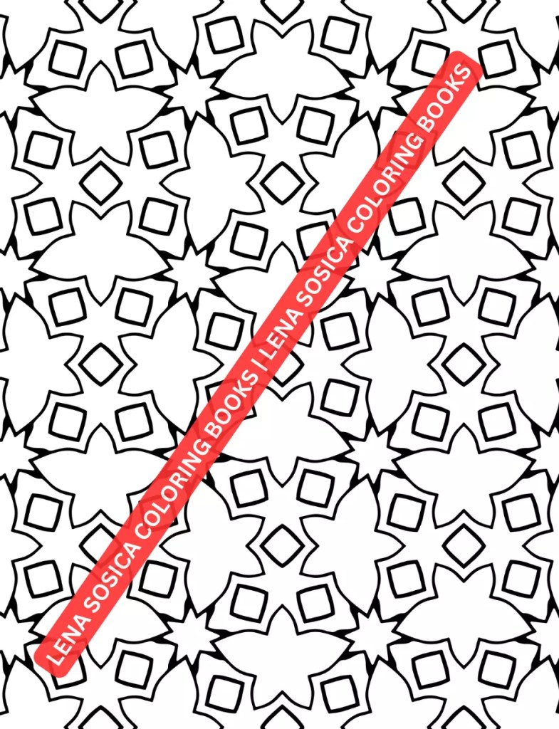 Seamless Patterns Coloring Book: Artistry without Boundaries - Find Inner Peace in Seamless Patterns Preview 10