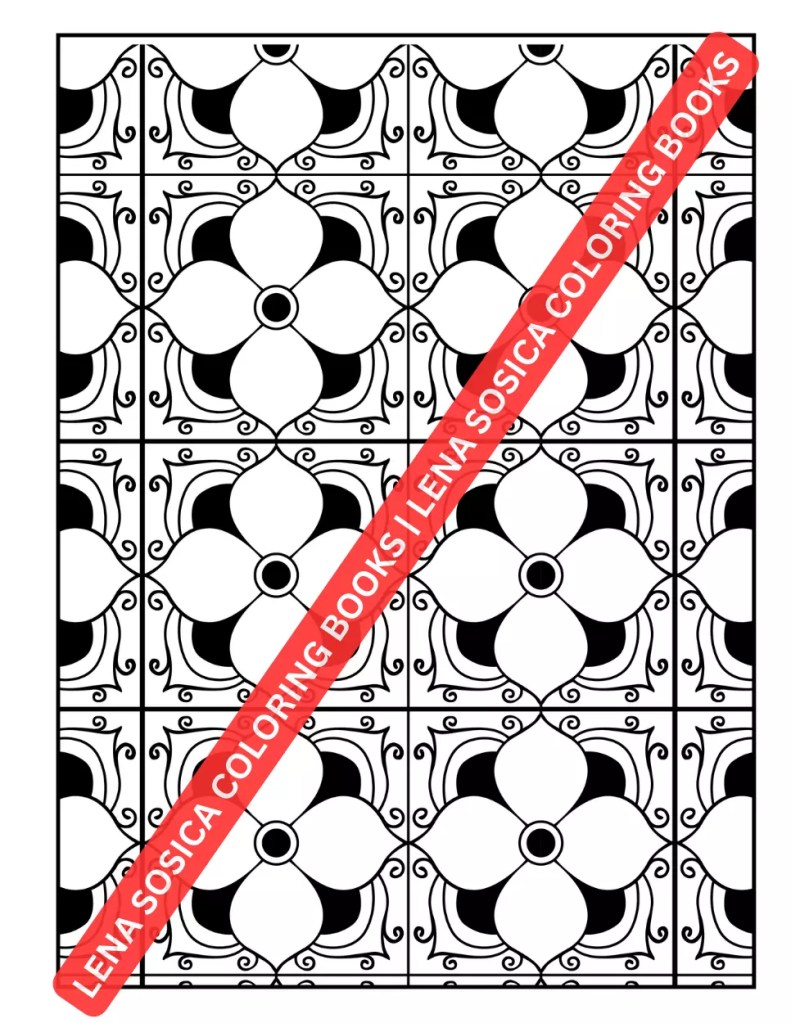 Geometric Patterns Coloring Book: Patterns for Peace: Embrace Mindfulness in Geometric Coloring Preview 10
