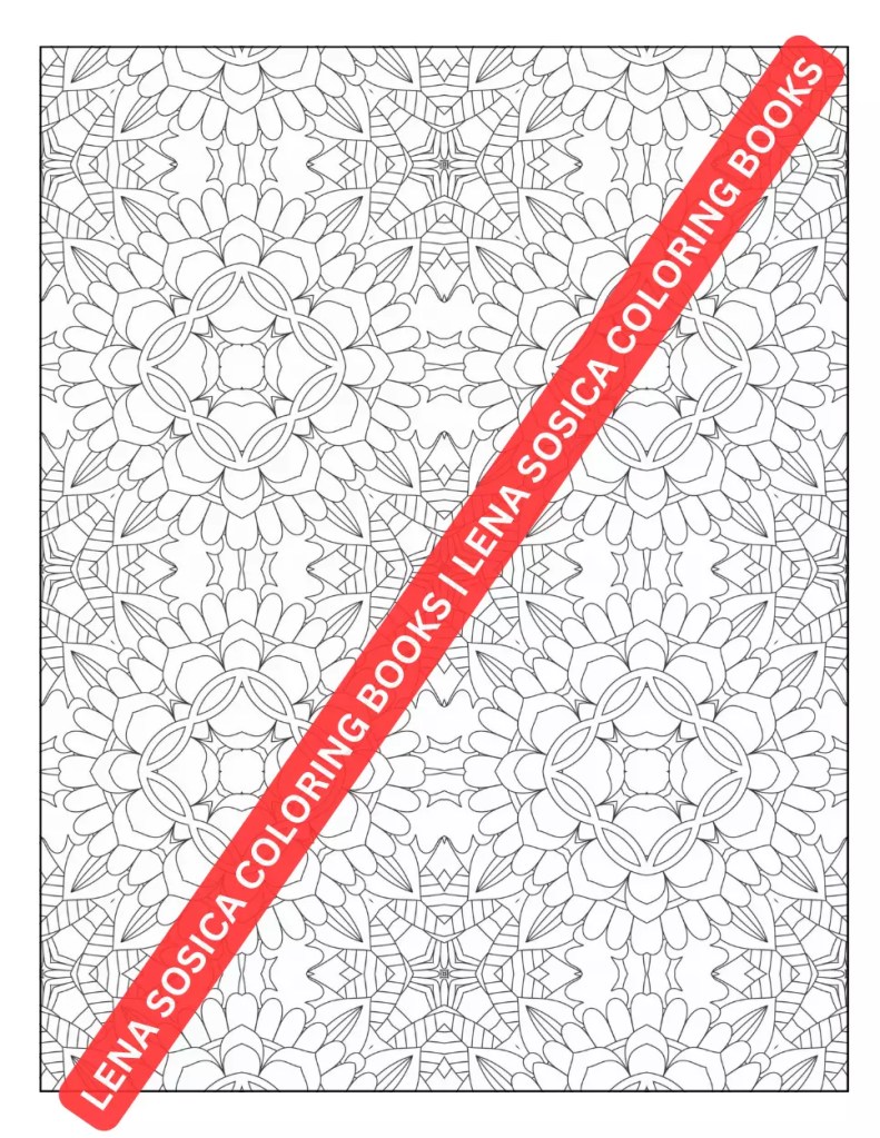 Geometric Patterns and Shapes Coloring Book: A Meditative Journey for Mindful Creations - Discover Relaxation with Geometric Coloring Patterns Preview 10