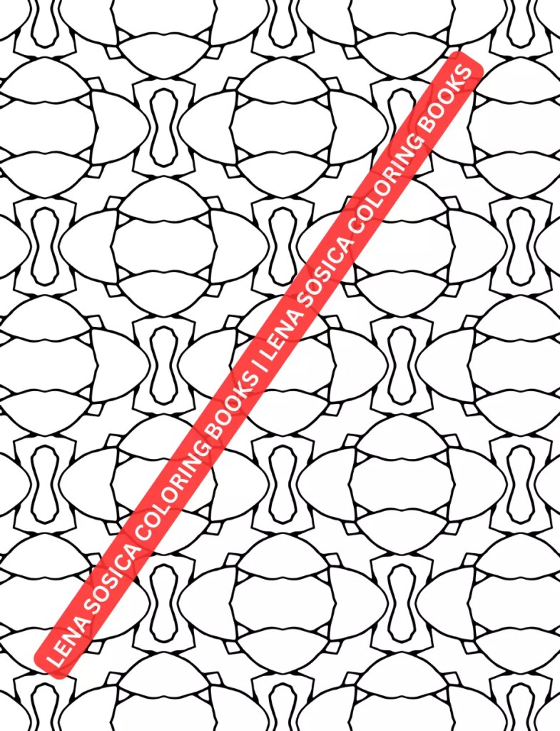 Seamless Patterns Coloring Book: Artistry without Boundaries - Find Inner Peace in Seamless Patterns Preview 12