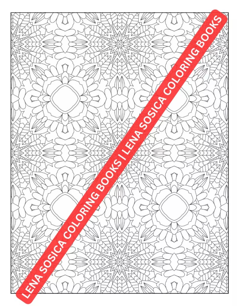 Geometric Patterns and Shapes Coloring Book: A Meditative Journey for Mindful Creations - Discover Relaxation with Geometric Coloring Patterns Preview 12