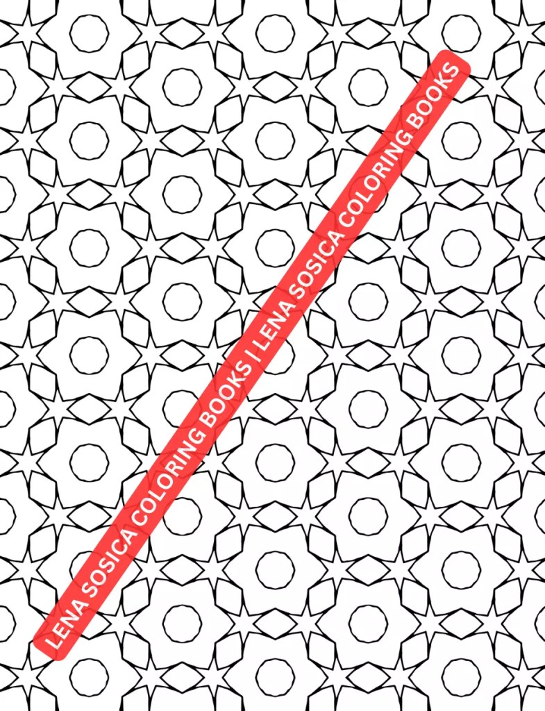 Seamless Patterns Coloring Book: Artistry without Boundaries - Find Inner Peace in Seamless Patterns Preview 2