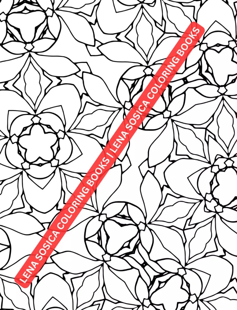 Seamless Patterns Coloring Book: Artistry without Boundaries - Find Inner Peace in Seamless Patterns Preview 4