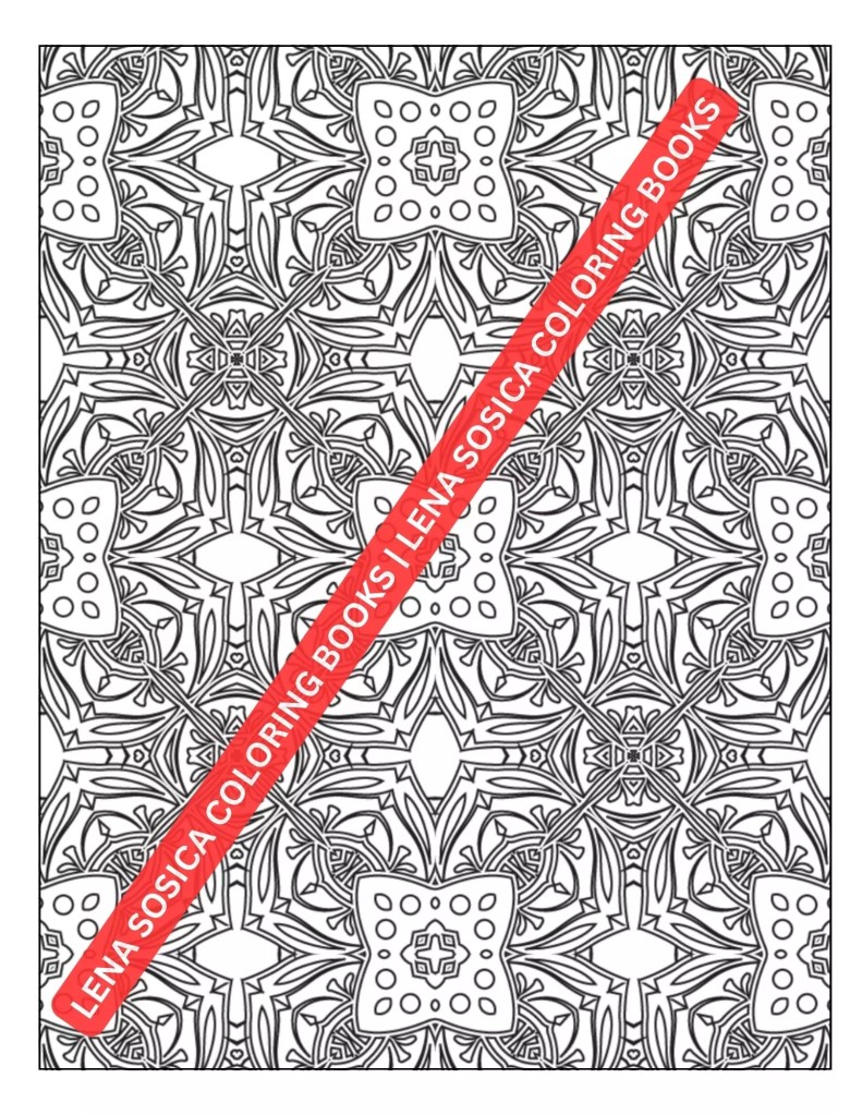 Geometric Shapes Coloring Book: Explore Inner Harmony through Geometric Coloring Preview 5
