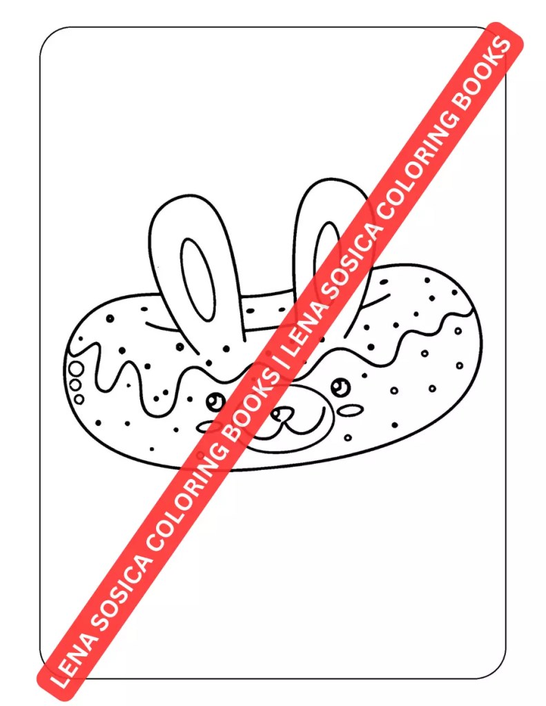 Kawaii Treats Coloring Book: A Whimsical Journey into the World of Adorable Sweets and Treats, Bursting with Joy, Fun, and Irresistible Charm Preview Image 5