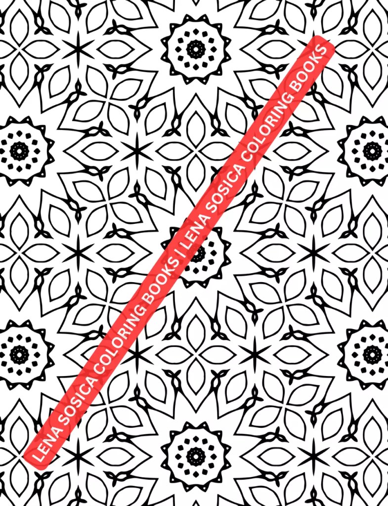 Seamless Patterns Coloring Book: Artistry without Boundaries - Find Inner Peace in Seamless Patterns Preview 6