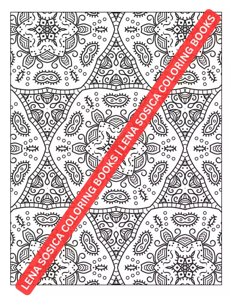 Fantastic Mandalas Coloring Book Preview 7
