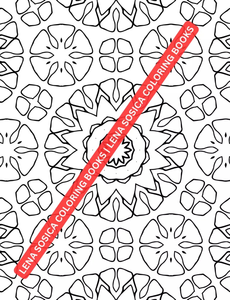 Seamless Patterns Coloring Book: Artistry without Boundaries - Find Inner Peace in Seamless Patterns Preview 7