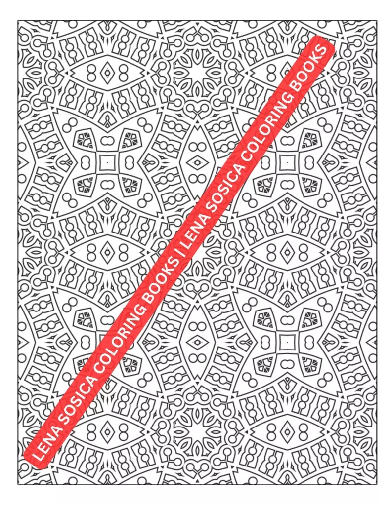 Geometric Shapes Coloring Book: Explore Inner Harmony through Geometric Coloring Preview 7