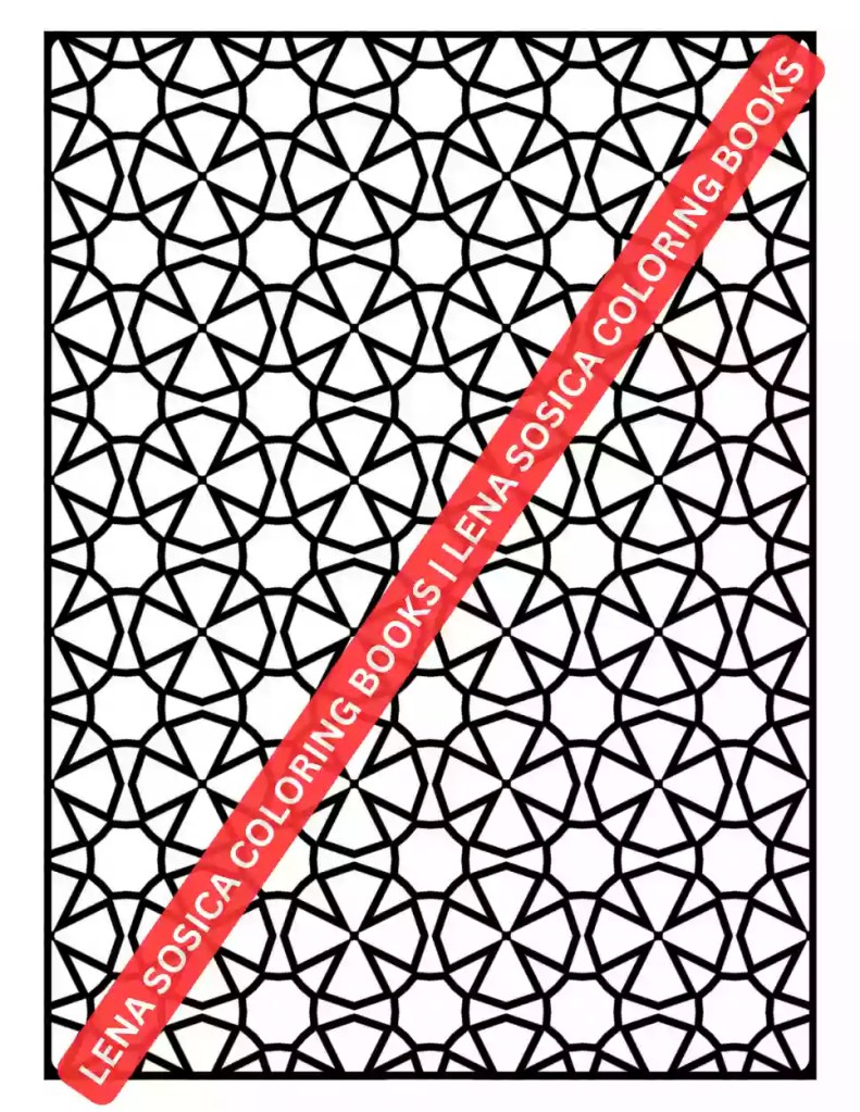 Harmonious Designs Coloring Book: Geometric Designs to Unwind, Reflect, and Find Inner Balance