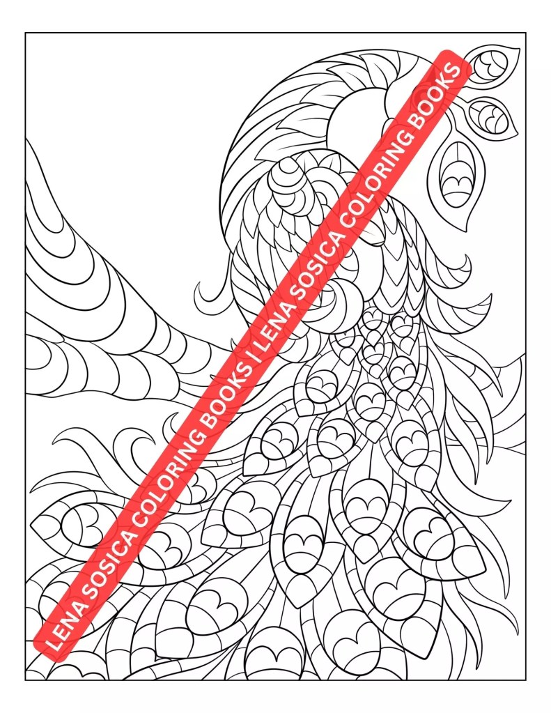 Amazing Animals Coloring Book: Discover Relaxation and Stress Relief Through Mandala Patterned Animals Preview