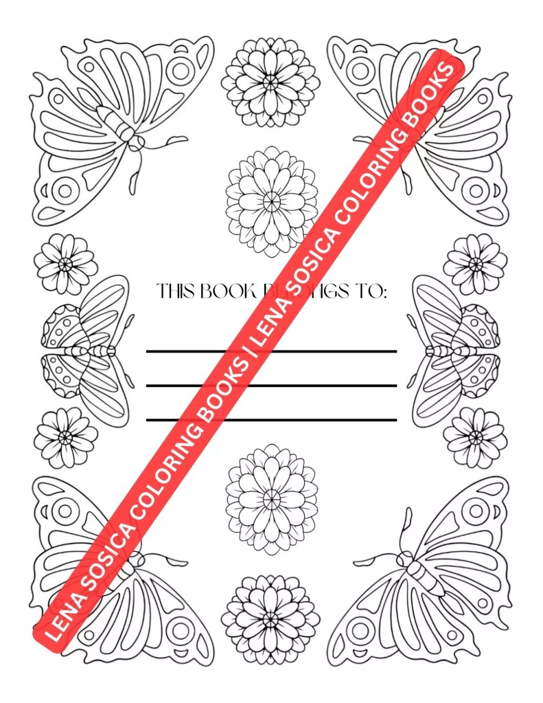 Stress Relief Coloring Book: Relaxing Designs to Color Your Worries Away Preview 1