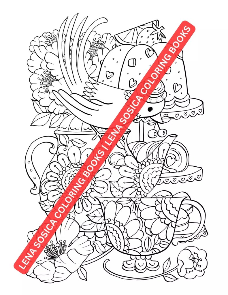 Stress Relief Coloring Book: Relaxing Designs to Color Your Worries Away Preview 10