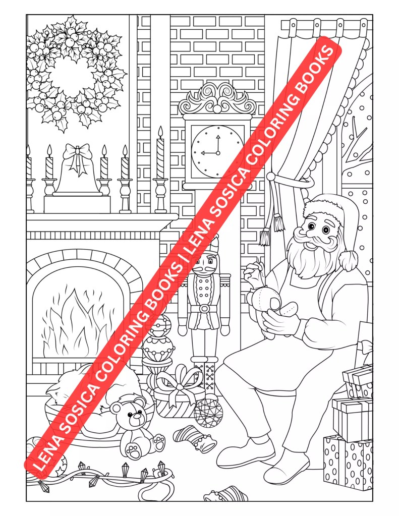 Christmas Coloring Book: It's the Most Wonderful Time of the Year Preview