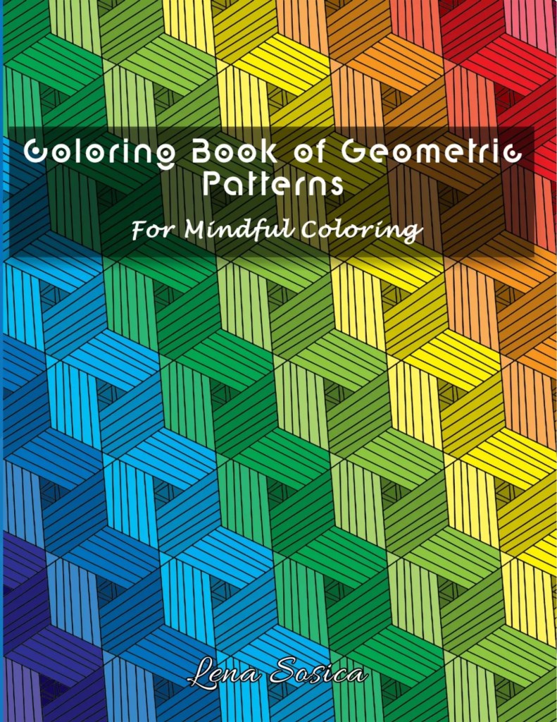 Coloring Book of Geometric Patterns: For Mindful Coloring – A Journey into Geometric Wonder Image