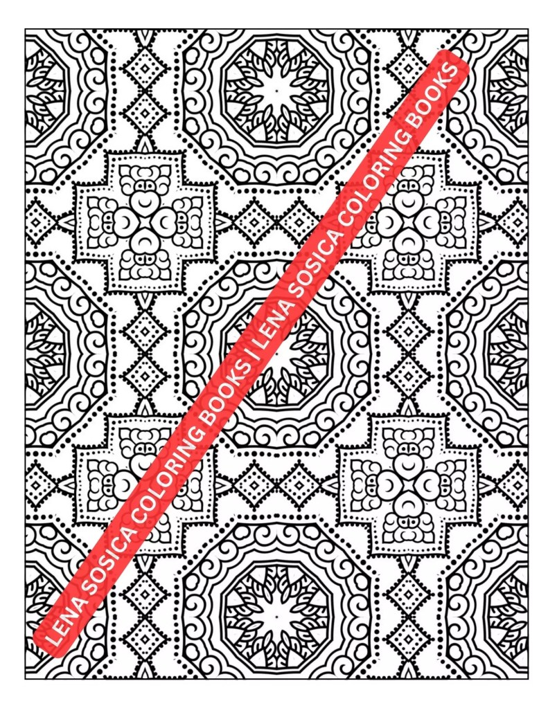 Intricate Mandalas Coloring Book: Mindful Creations for Stress Relief and Relaxation Preview