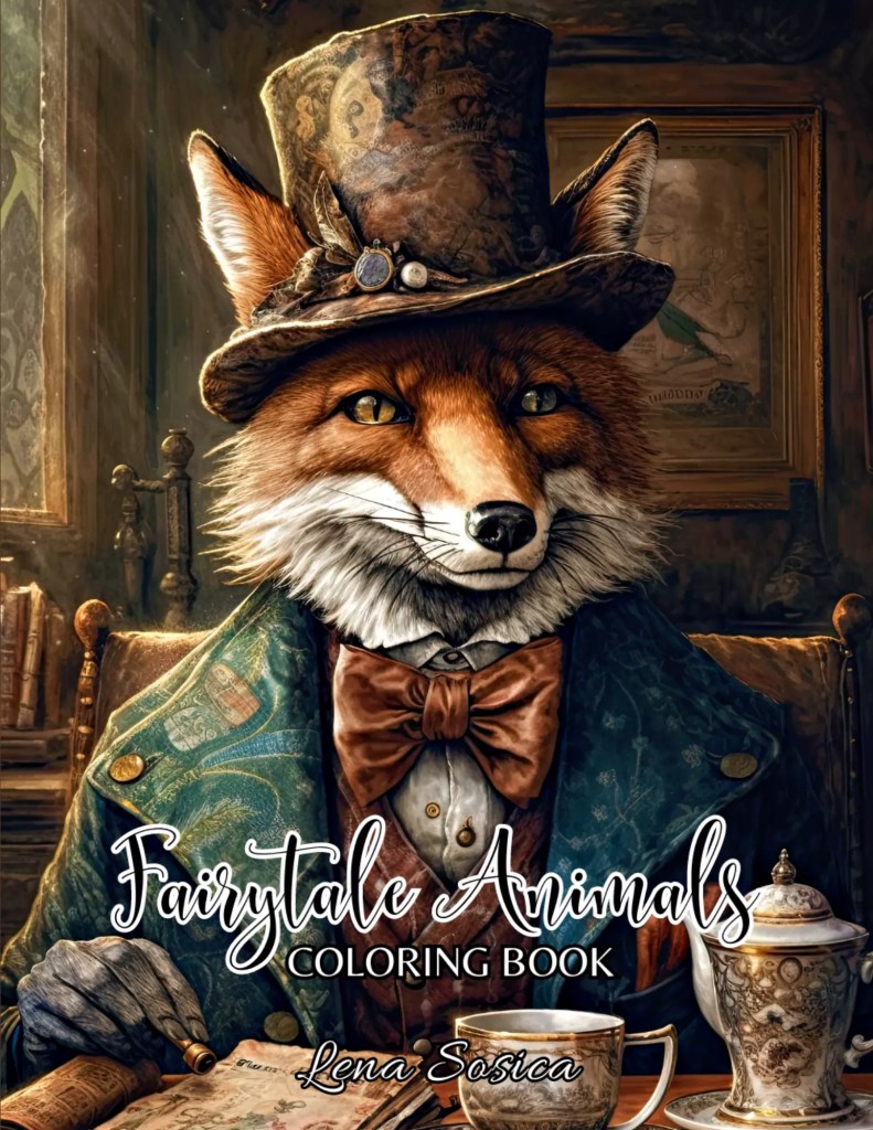 Fairytale Animals Coloring Book: Where Imagination Meets the Animal Kingdom