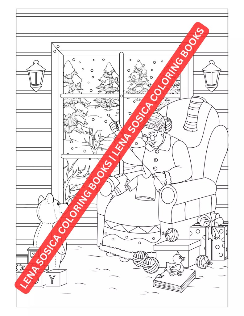 Christmas Coloring Book: It's the Most Wonderful Time of the Year Preview