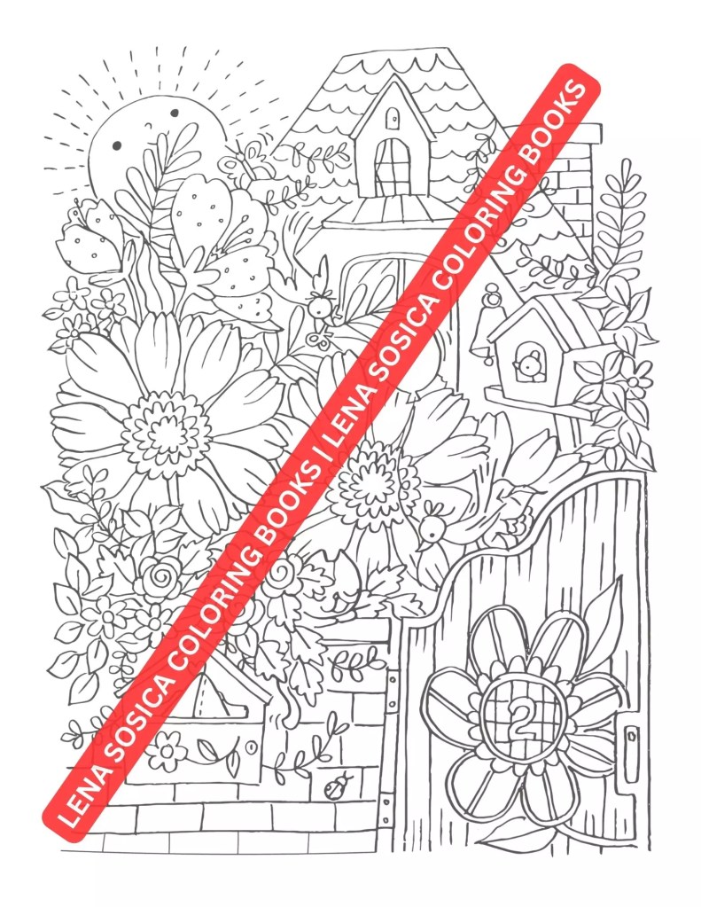 Stress Relief Coloring Book: Relaxing Designs to Color Your Worries Away Preview 3