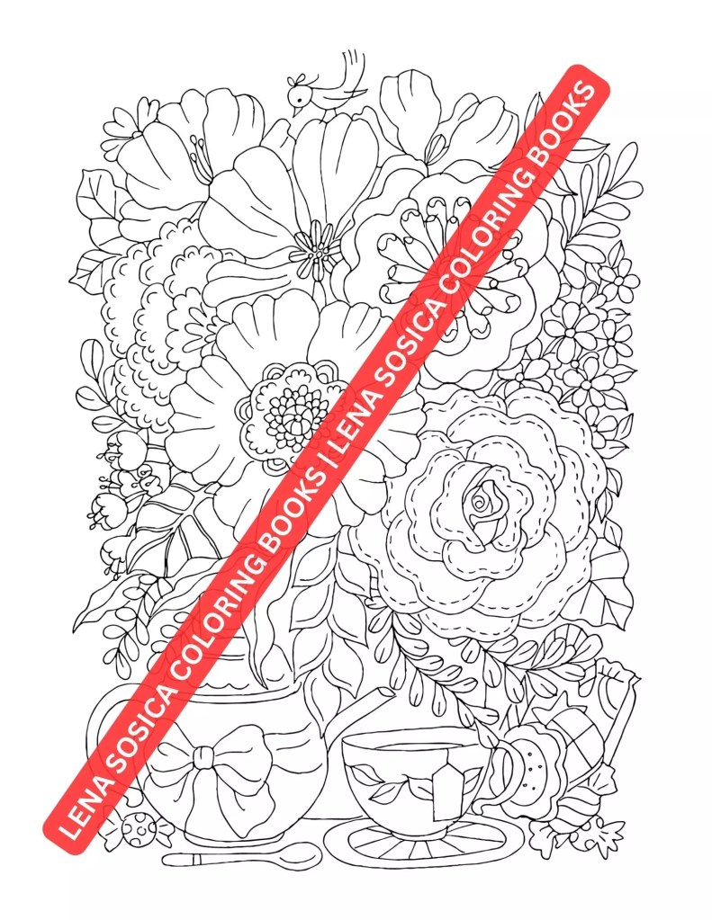 Stress Relief Coloring Book: Relaxing Designs to Color Your Worries Away Preview 5