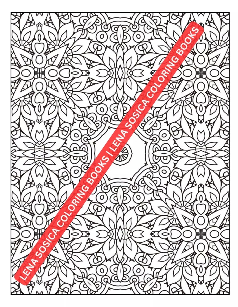 Intricate Mandalas Coloring Book: Mindful Creations for Stress Relief and Relaxation Preview