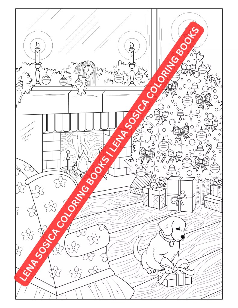 Christmas Coloring Book: It's the Most Wonderful Time of the Year Preview