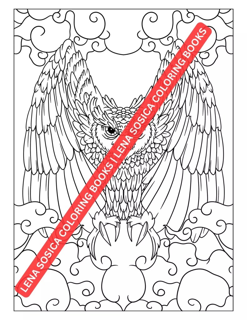 Fantasy Coloring Book: Journey Through Enchanted Realms Preview 7