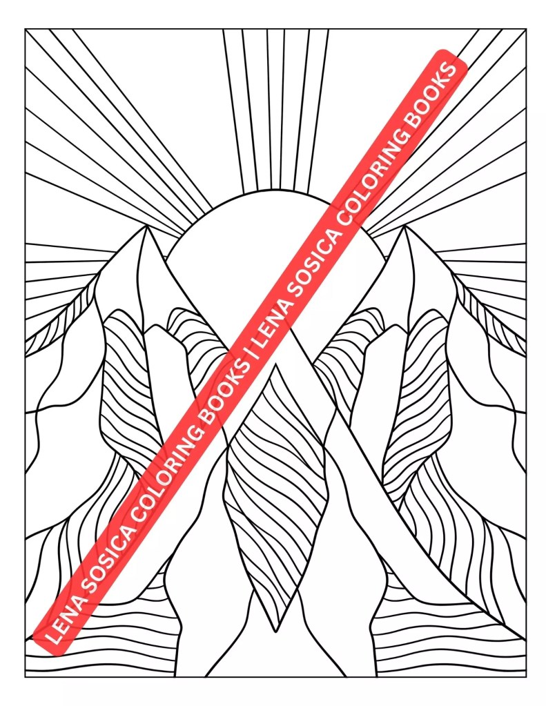Mindfulness Coloring Book: Coloring Your Way to Relaxation, Unleashing Creativity for a Harmonious Mind Preview 8