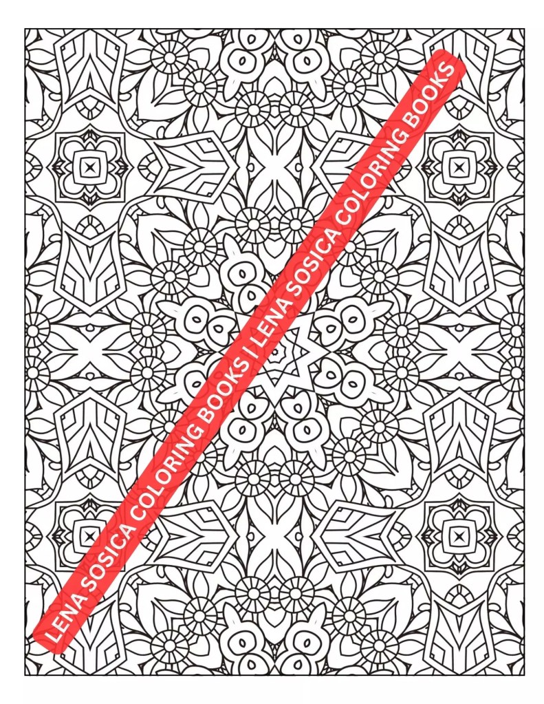 Intricate Mandalas Coloring Book: Mindful Creations for Stress Relief and Relaxation Preview