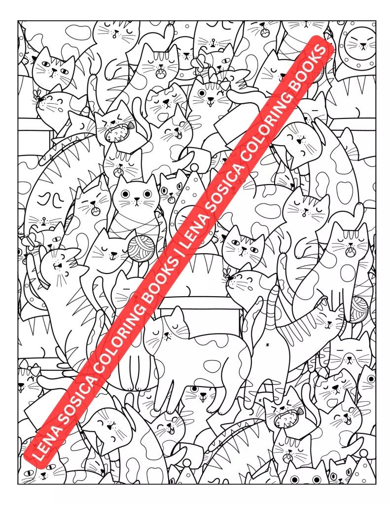 Doodle Coloring Book: Unlock Your Imagination, Relax Your Mind, and Fill Life with Colors Preview