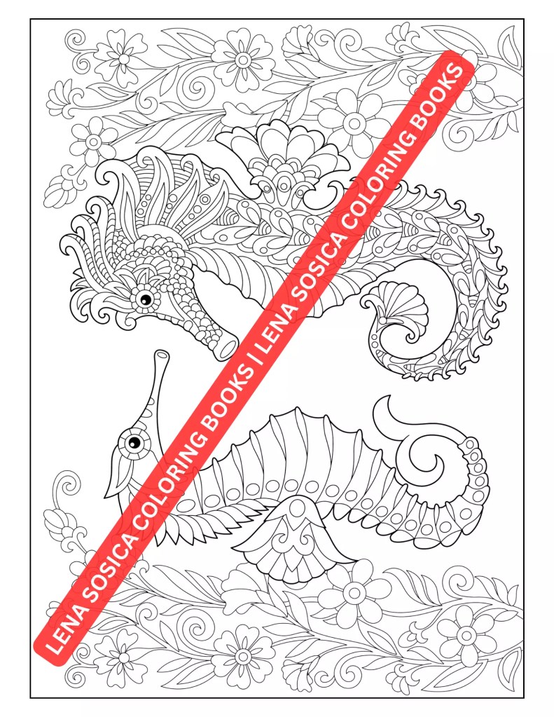 Amazing Animals Coloring Book: Explore the World of Mandala Pattered Animals for Stress Relief and Relaxation Preview