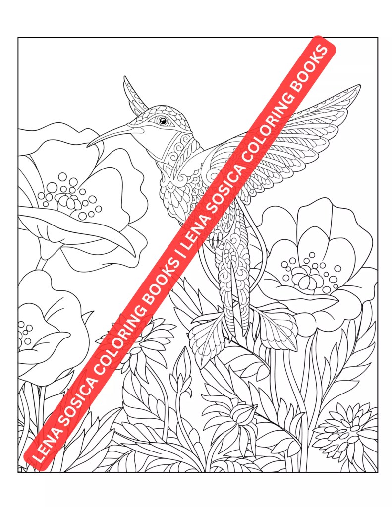 Beautiful Birds Coloring Book: Explore the Mesmerizing World of Mandala Patterned Birds and Awaken Your Creativity Preview