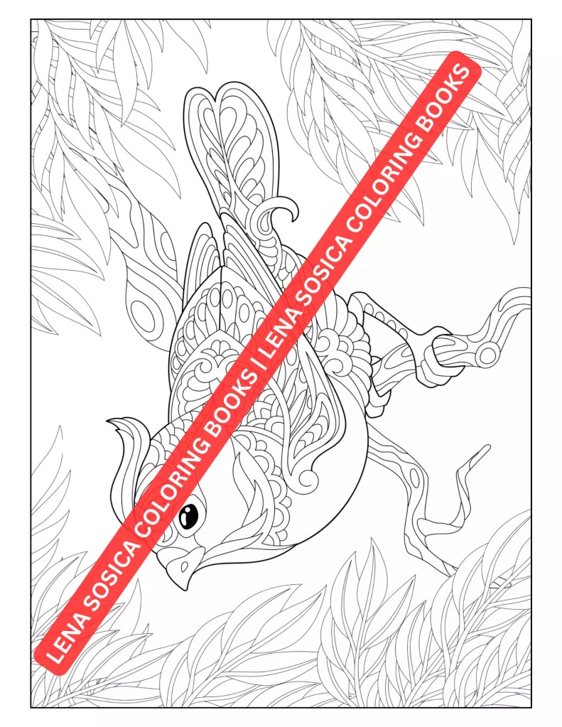 Amazing Animals Coloring Book: Explore the World of Mandala Pattered Animals for Stress Relief and Relaxation Preview