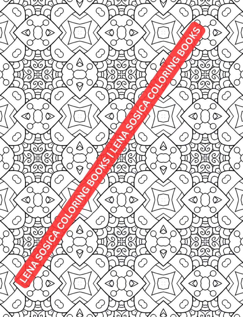 Amazing Abstract Patterns Adult Coloring Book: Colors of Positivity - Intricate Abstract and Geometric Patterns for Relaxation Preview