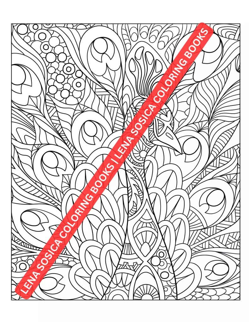 Beautiful Birds Coloring Book: Explore the Mesmerizing World of Mandala Patterned Birds and Awaken Your Creativity Preview