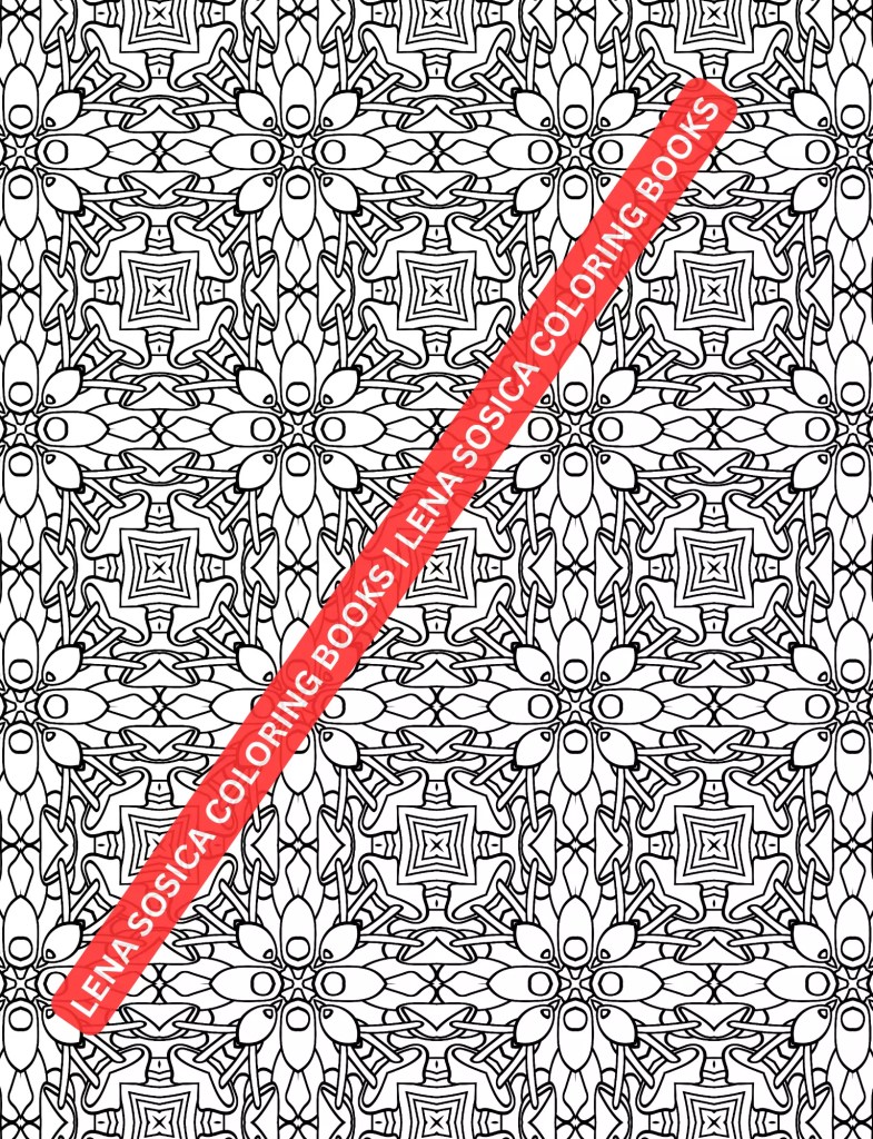 Amazing Abstract Patterns Adult Coloring Book: Colors of Positivity - Intricate Abstract and Geometric Patterns for Relaxation Preview