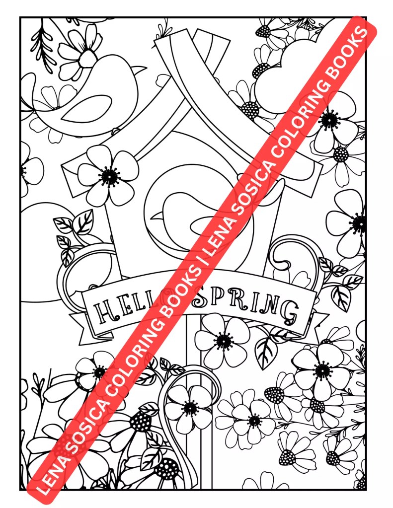 Bird House Coloring Book: Nestled in Colors - A Bird House Coloring Book for Nature Lovers Preview