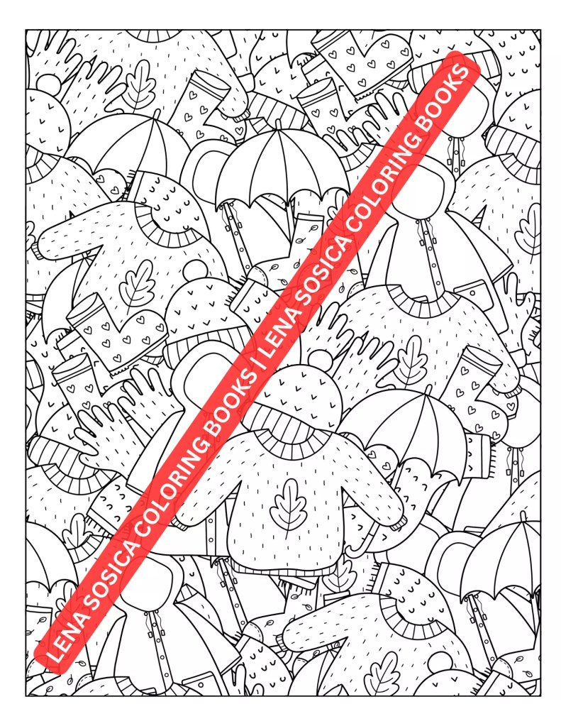 Doodle Coloring Book: Unlock Your Imagination, Relax Your Mind, and Fill Life with Colors Preview