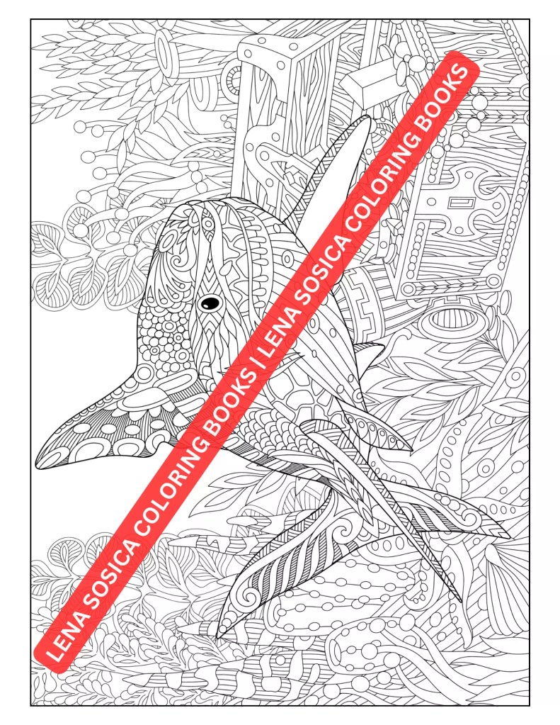 Amazing Animals Coloring Book: Explore the World of Mandala Pattered Animals for Stress Relief and Relaxation Preview