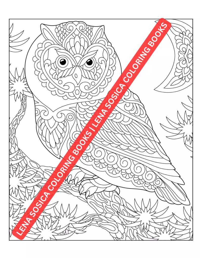 Beautiful Birds Coloring Book: Explore the Mesmerizing World of Mandala Patterned Birds and Awaken Your Creativity Preview