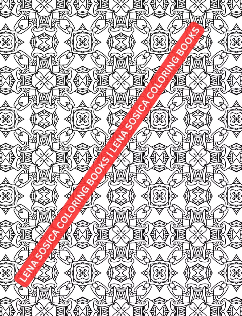 Amazing Abstract Patterns Adult Coloring Book: Colors of Positivity - Intricate Abstract and Geometric Patterns for Relaxation Preview