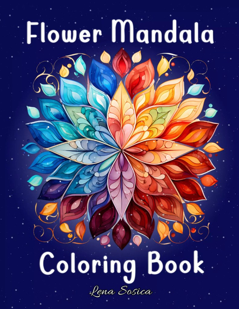 Flower Mandala Coloring Book: 160 Flower Inspired Mandalas Preview